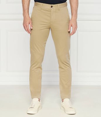 Spodnie męskie jesienne BOSS ORANGE ze sklepu: Gomez Fashion Store w kategorii: Spodnie męskie - zdjęcie 874714-BD9-10338_BO222M000011239
