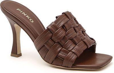 Klapki damskie na wiosnę Pinko ze sklepu: Gomez Fashion Store w kategorii: Klapki damskie - zdjęcie 874714-BD9-10338_PI222W000127653