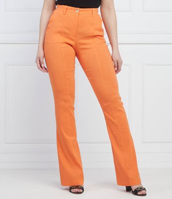 Spodnie damskie casual Pinko ze sklepu: Gomez Fashion Store w kategorii: Spodnie damskie - zdjęcie 874714-BD9-10338_PI222W000361687