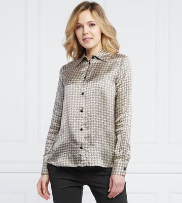 Pinko - Koszula damska casualowa ze sklepu: Gomez Fashion Store w kategorii: Koszule damskie - zdjęcie 874714-BD9-10338_PI222W000373355