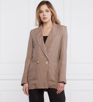 Marynarka elegancki Marella ze sklepu: Gomez Fashion Store w kategorii: Marynarki damskie - zdjęcie 874714-BD9-10338_MA222W000043004