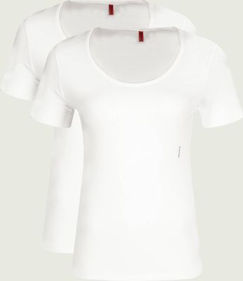 Bluzka damska casual Hugo Bodywear ze sklepu: Gomez Fashion Store w kategorii: Bluzki damskie - zdjęcie 874714-BD9-10338_BU222W000039100