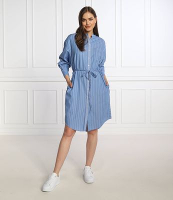 Tommy Hilfiger - Sukienka wiosenna ze sklepu: Gomez Fashion Store w kategorii: Sukienki - zdjęcie 874714-BD9-10338_TH222W000039K77