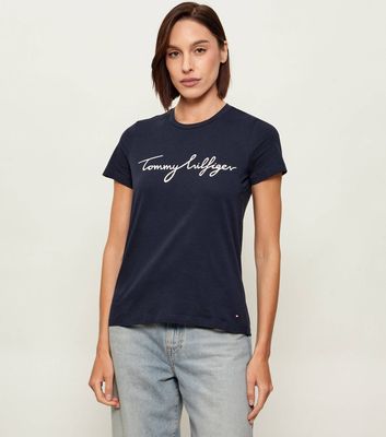 Bluzka damska na zimę Tommy Hilfiger ze sklepu: Gomez Fashion Store w kategorii: Bluzki damskie - zdjęcie 874714-BD9-10338_TH222W000106403