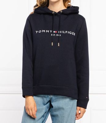 Bluza damska na zimę Tommy Hilfiger ze sklepu: Gomez Fashion Store w kategorii: Bluzy damskie - zdjęcie 874714-BD9-10338_TH222W000111F23
