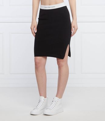 Spódnica na wiosnę Calvin Klein Jeans ze sklepu: Gomez Fashion Store w kategorii: Spódnice - zdjęcie 874714-BD9-10338_CJ222W000155A81