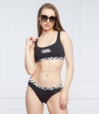 Strój kąpielowy Karl Lagerfeld ze sklepu: Gomez Fashion Store w kategorii: Stroje kąpielowe - zdjęcie 874714-BD9-10338_KW222W000019666