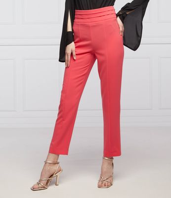 Spodnie damskie eleganckie Patrizia Pepe ze sklepu: Gomez Fashion Store w kategorii: Spodnie damskie - zdjęcie 874714-BD9-10338_PK222W000099122
