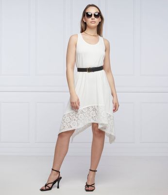 Sukienka casual Twinset U&B ze sklepu: Gomez Fashion Store w kategorii: Sukienki - zdjęcie 874714-BD9-10338_TB222W000002036