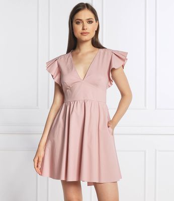 Sukienka na wiosnę casualowa Red Valentino ze sklepu: Gomez Fashion Store w kategorii: Sukienki - zdjęcie 874714-BD9-10338_RV222W000020124