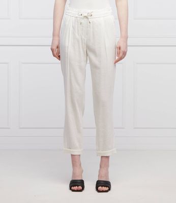 Spodnie damskie na lato Marc Cain ze sklepu: Gomez Fashion Store w kategorii: Spodnie damskie - zdjęcie 874714-BD9-10338_CR222W000011110