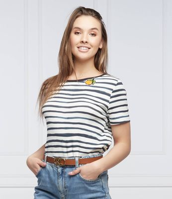 Bluzka damska na wiosnę Marc Cain ze sklepu: Gomez Fashion Store w kategorii: Bluzki damskie - zdjęcie 874714-BD9-10338_CR222W000054395
