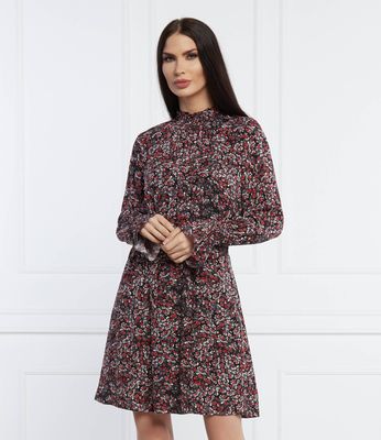Sukienka jesienna The Kooples ze sklepu: Gomez Fashion Store w kategorii: Sukienki - zdjęcie 874714-BD9-10338_TK222W000019008