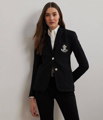 LAUREN RALPH LAUREN - Marynarka gładki ze sklepu: Gomez Fashion Store w kategorii: Marynarki damskie - zdjęcie 874714-BD9-10338_RL221W000059F05
