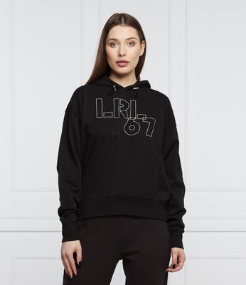 Bluza damska z napisami LAUREN RALPH LAUREN ze sklepu: Gomez Fashion Store w kategorii: Bluzy damskie - zdjęcie 874714-BD9-10338_RL221W000084F04
