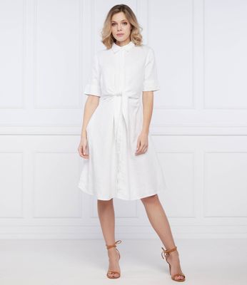Sukienka bez wzorów LAUREN RALPH LAUREN ze sklepu: Gomez Fashion Store w kategorii: Sukienki - zdjęcie 874714-BD9-10338_RL222W000007B62