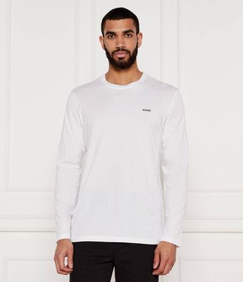 T-shirt męski wiosenny HUGO ze sklepu: Gomez Fashion Store w kategorii: T-shirty męskie - zdjęcie 874714-BD9-10338_BU222M000109100