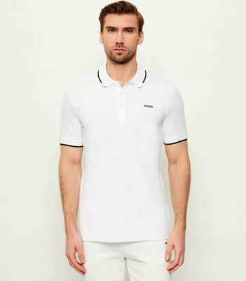 T-shirt męski na wiosnę HUGO ze sklepu: Gomez Fashion Store w kategorii: T-shirty męskie - zdjęcie 874714-BD9-10338_BU222M000119100