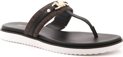 Klapki damskie na wiosnę Michael Kors ze sklepu: Gomez Fashion Store w kategorii: Klapki damskie - zdjęcie 874714-BD9-10338_MK222W000200987