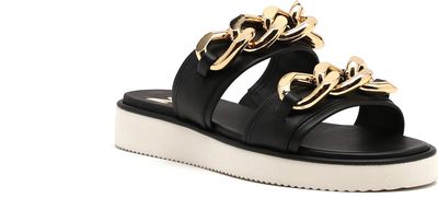 Michael Kors - Klapki damskie ze sklepu: Gomez Fashion Store w kategorii: Klapki damskie - zdjęcie 874714-BD9-10338_MK222W000262001