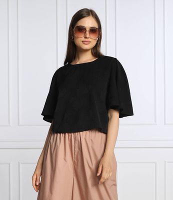 Bluzka damska na wiosnę DKNY ze sklepu: Gomez Fashion Store w kategorii: Bluzki damskie - zdjęcie 874714-BD9-10338_DK222W000031007