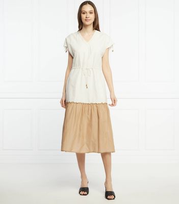 Peserico - Sukienka ze sklepu: Gomez Fashion Store w kategorii: Sukienki - zdjęcie 874714-BD9-10338_PC222W000030032