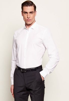 HUGO - Koszula męska na wiosnę elegancka ze sklepu: Gomez Fashion Store w kategorii: Koszule męskie - zdjęcie 874714-BD9-10338_BU222M000239199