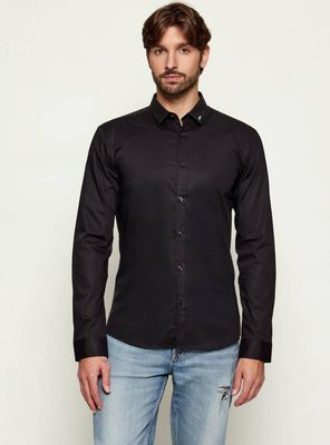 Koszula męska na wiosnę casualowa HUGO ze sklepu: Gomez Fashion Store w kategorii: Koszule męskie - zdjęcie 874714-BD9-10338_BU224M000023001