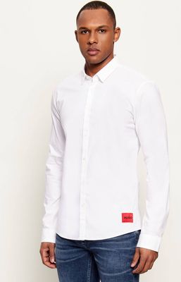 Koszula męska elegancka HUGO ze sklepu: Gomez Fashion Store w kategorii: Koszule męskie - zdjęcie 874714-BD9-10338_BU224M000024199