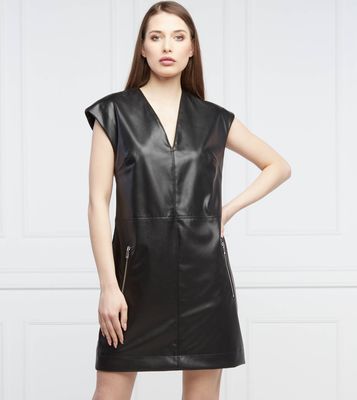 HUGO - Sukienka wiosenna ze sklepu: Gomez Fashion Store w kategorii: Sukienki - zdjęcie 874714-BD9-10338_BU224W000064001