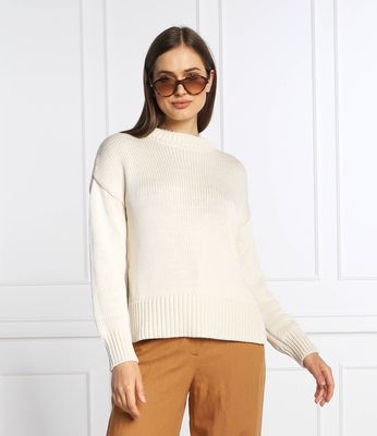 Sweter damski na zimę HUGO ze sklepu: Gomez Fashion Store w kategorii: Swetry damskie - zdjęcie 874714-BD9-10338_BU224W000138110