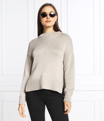 Sweter damski na zimę HUGO ze sklepu: Gomez Fashion Store w kategorii: Swetry damskie - zdjęcie 874714-BD9-10338_BU224W000138259