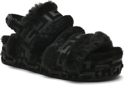 Kapcie damskie Guess ze sklepu: Gomez Fashion Store w kategorii: Kapcie damskie - zdjęcie 874714-BD9-10338_GU224W000203990