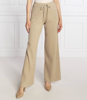Spodnie damskie casual na wiosnę Tommy Hilfiger ze sklepu: Gomez Fashion Store w kategorii: Spodnie damskie - zdjęcie 874714-BD9-10338_TH224W000104G71