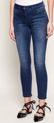 Jeansy damskie na wiosnę w miejskim stylu Patrizia Pepe ze sklepu: Gomez Fashion Store w kategorii: Jeansy damskie - zdjęcie 874714-BD9-10338_PK224W000068162
