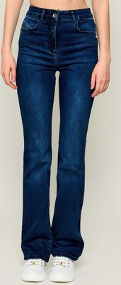 Jeansy damskie casualowe w miejskim stylu Patrizia Pepe ze sklepu: Gomez Fashion Store w kategorii: Jeansy damskie - zdjęcie 874714-BD9-10338_PK224W000071162