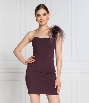 Sukienka elegancka na wiosnę Patrizia Pepe ze sklepu: Gomez Fashion Store w kategorii: Sukienki - zdjęcie 874714-BD9-10338_PK224W000072161