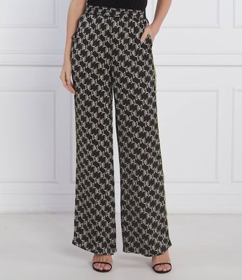Spodnie damskie na lato Karl Lagerfeld ze sklepu: Gomez Fashion Store w kategorii: Spodnie damskie - zdjęcie 874714-BD9-10338_KL224W000055196
