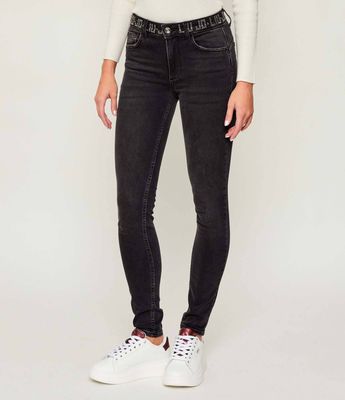 Jeansy damskie na wiosnę Liu Jo ze sklepu: Gomez Fashion Store w kategorii: Jeansy damskie - zdjęcie 874714-BD9-10338_LJ224W000002M89