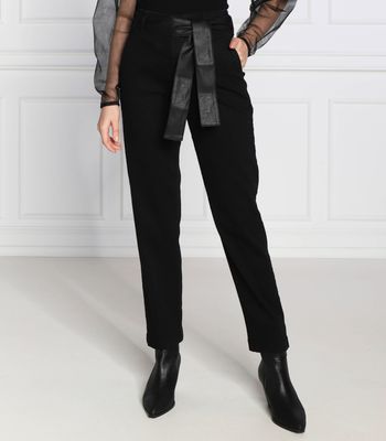 Spodnie damskie casual Liu Jo ze sklepu: Gomez Fashion Store w kategorii: Spodnie damskie - zdjęcie 874714-BD9-10338_LJ224W000041J18