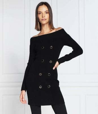 Sukienka Elisabetta Franchi ze sklepu: Gomez Fashion Store w kategorii: Sukienki - zdjęcie 874714-BD9-10338_EF224W000024110