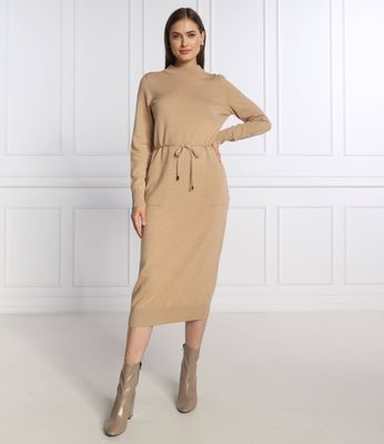 Sukienka jesienna Peserico ze sklepu: Gomez Fashion Store w kategorii: Sukienki - zdjęcie 874714-BD9-10338_PC224W000002076