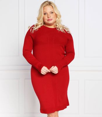 Sukienka casual na jesień Persona by Marina Rinaldi ze sklepu: Gomez Fashion Store w kategorii: Sukienki - zdjęcie 874714-BD9-10338_SO224W000028034