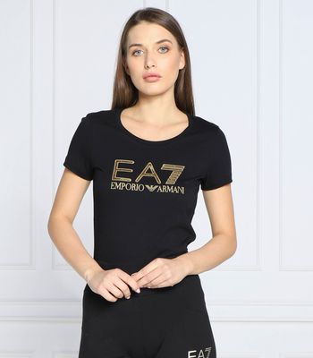 Bluzka damska EA7 ze sklepu: Gomez Fashion Store w kategorii: Bluzki damskie - zdjęcie 874714-BD9-10338_E7225W000045087