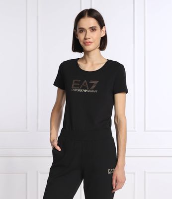 Bluzka damska EA7 ze sklepu: Gomez Fashion Store w kategorii: Bluzki damskie - zdjęcie 874714-BD9-10338_E7225W000060012