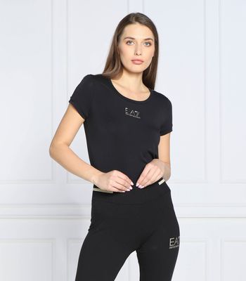 Bluzka damska EA7 ze sklepu: Gomez Fashion Store w kategorii: Bluzki damskie - zdjęcie 874714-BD9-10338_E7225W000095012