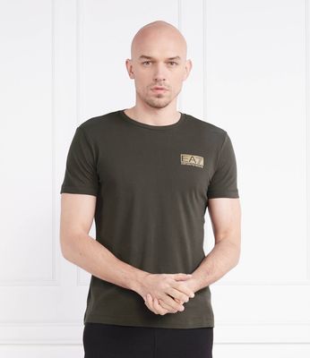 T-shirt męski EA7 ze sklepu: Gomez Fashion Store w kategorii: T-shirty męskie - zdjęcie 874714-BD9-10338_E7225M000196961