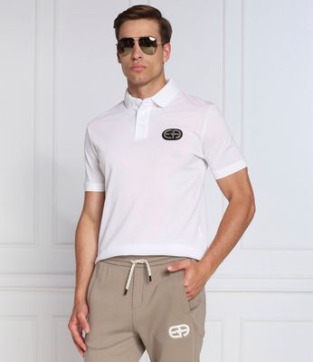 T-shirt męski na lato Emporio Armani ze sklepu: Gomez Fashion Store w kategorii: T-shirty męskie - zdjęcie 874714-BD9-10338_EA225M000054100