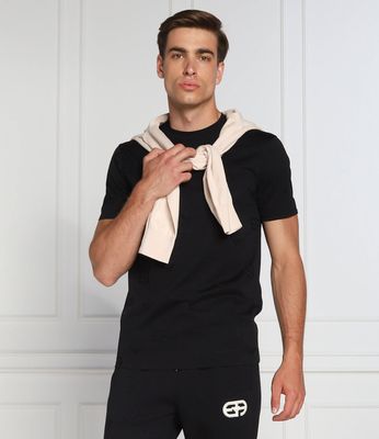 Emporio Armani - T-shirt męski na lato ze sklepu: Gomez Fashion Store w kategorii: T-shirty męskie - zdjęcie 874714-BD9-10338_EA225M000072J32
