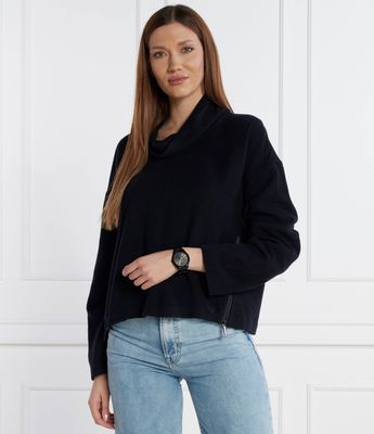 Sweter damski Emporio Armani ze sklepu: Gomez Fashion Store w kategorii: Swetry damskie - zdjęcie 874714-BD9-10338_EA225W000039J21